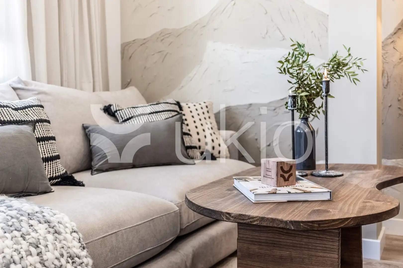 Sala d'estar de Apartament de lloguer en Madrid amb Terrassa, Moblat i Forn