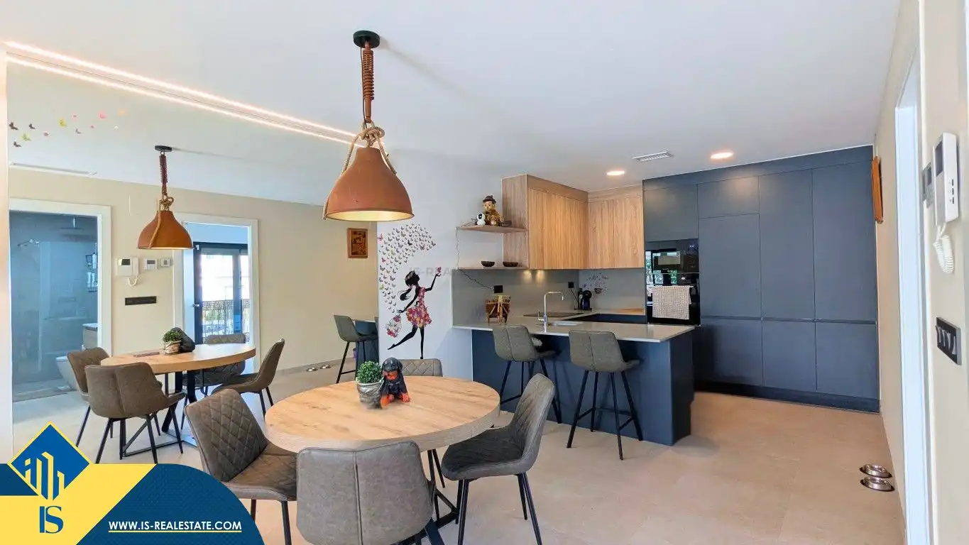 Kitchen of Flat for sale in Algorfa  with Terrace, Storage room and Furnished