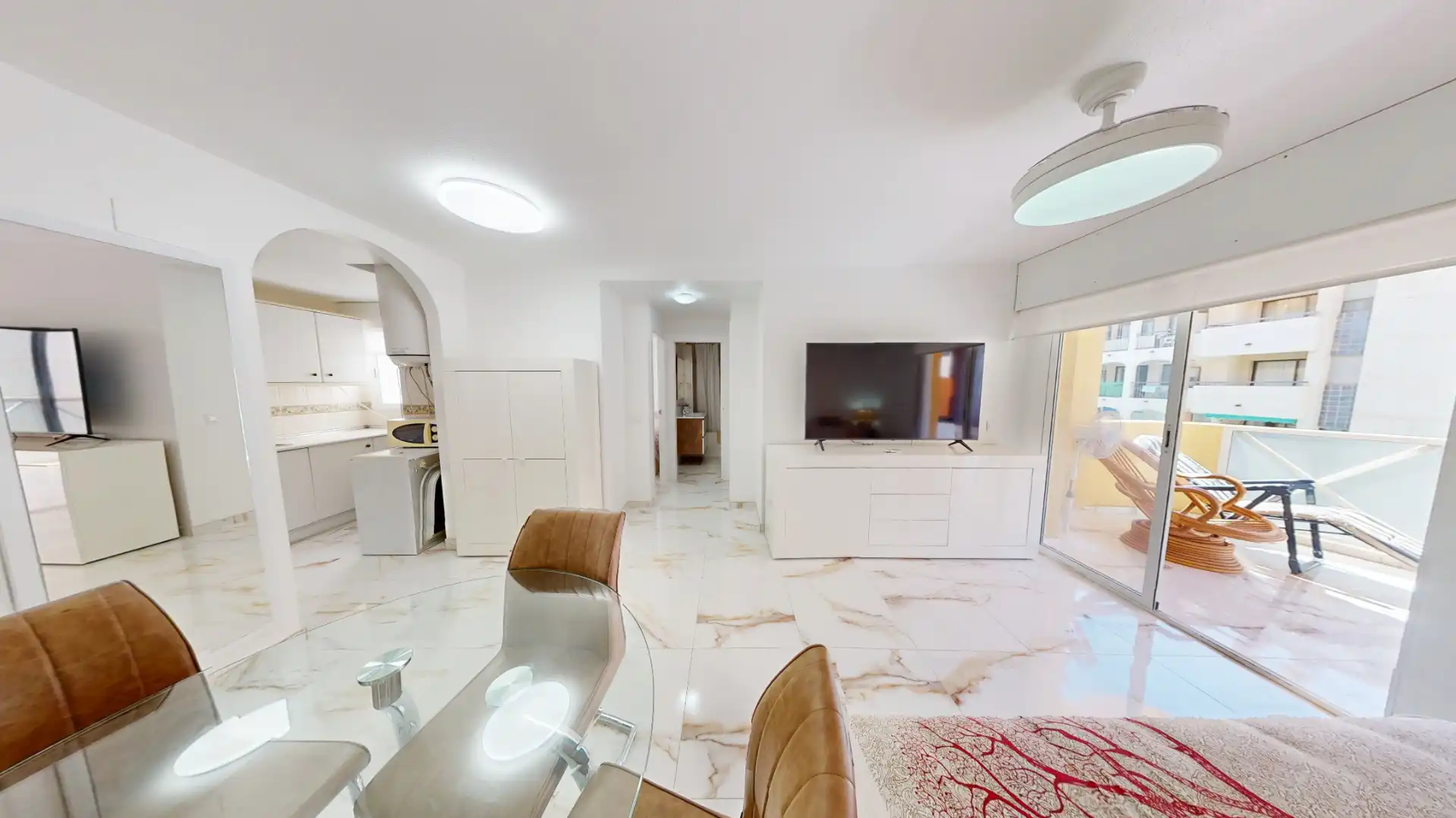 Sala de estar de Piso en venta en Torrevieja con Aire acondicionado, Calefacción y Terraza