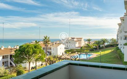 Vista exterior de Apartament en venda en Sitges amb Aire condicionat i Terrassa