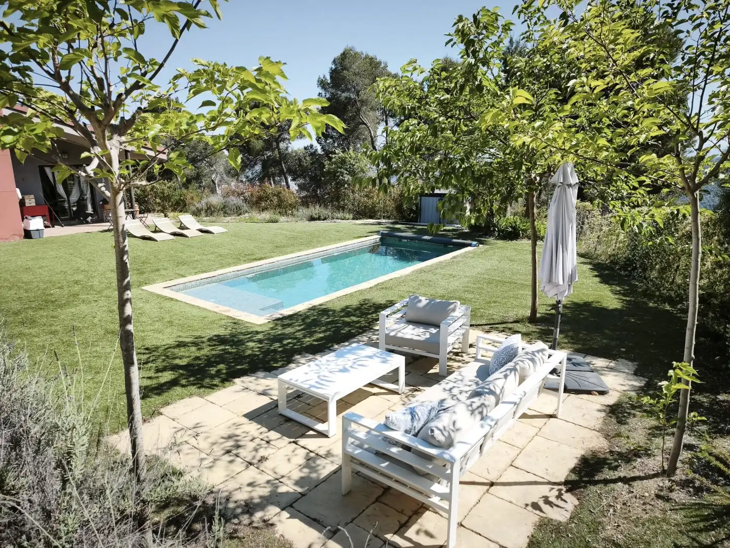 Jardín de Casa o chalet en venta en Castellar del Vallès con Calefacción, Jardín privado y Parquet