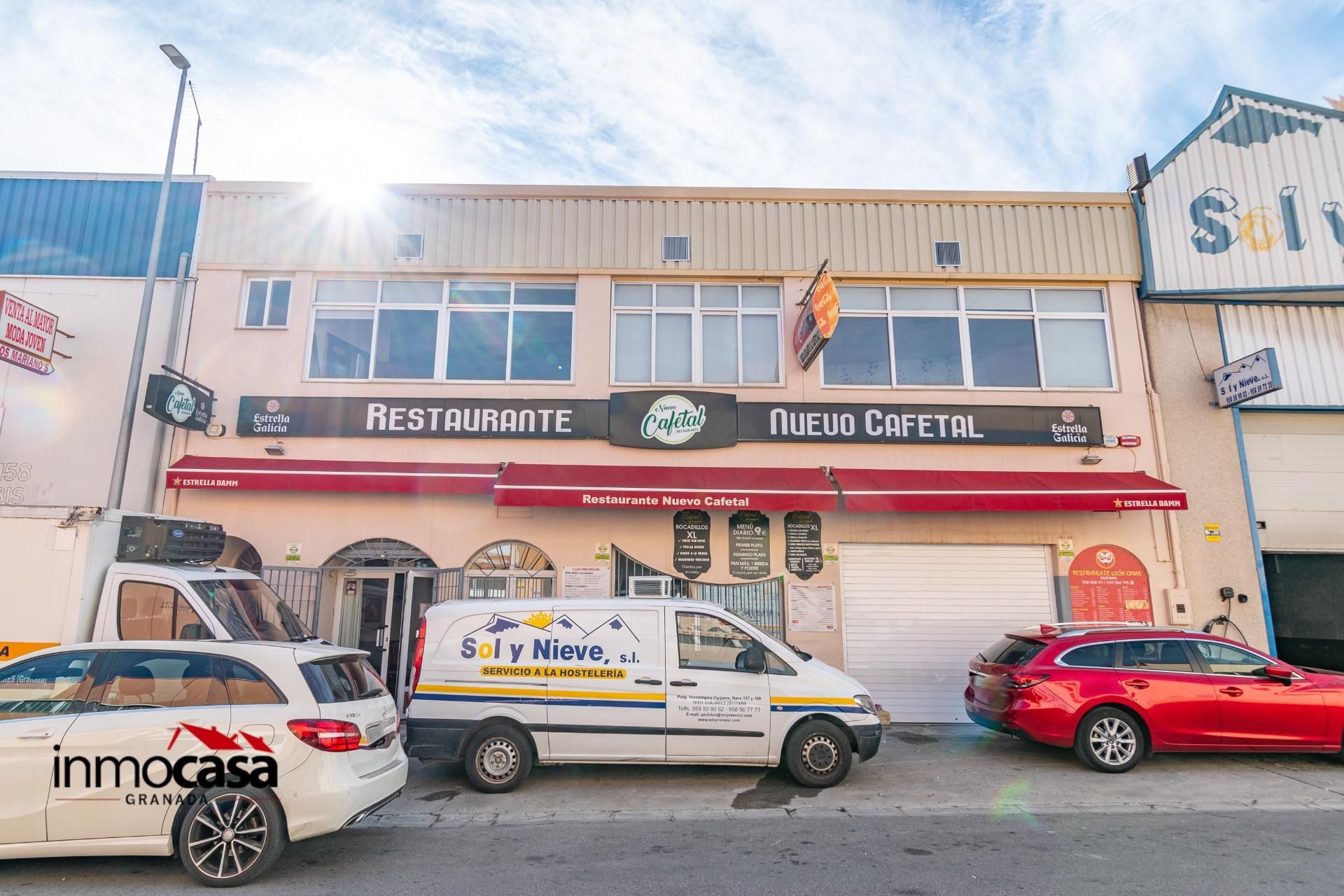Vista exterior de Nau industrial de lloguer en Ogíjares amb Calefacció