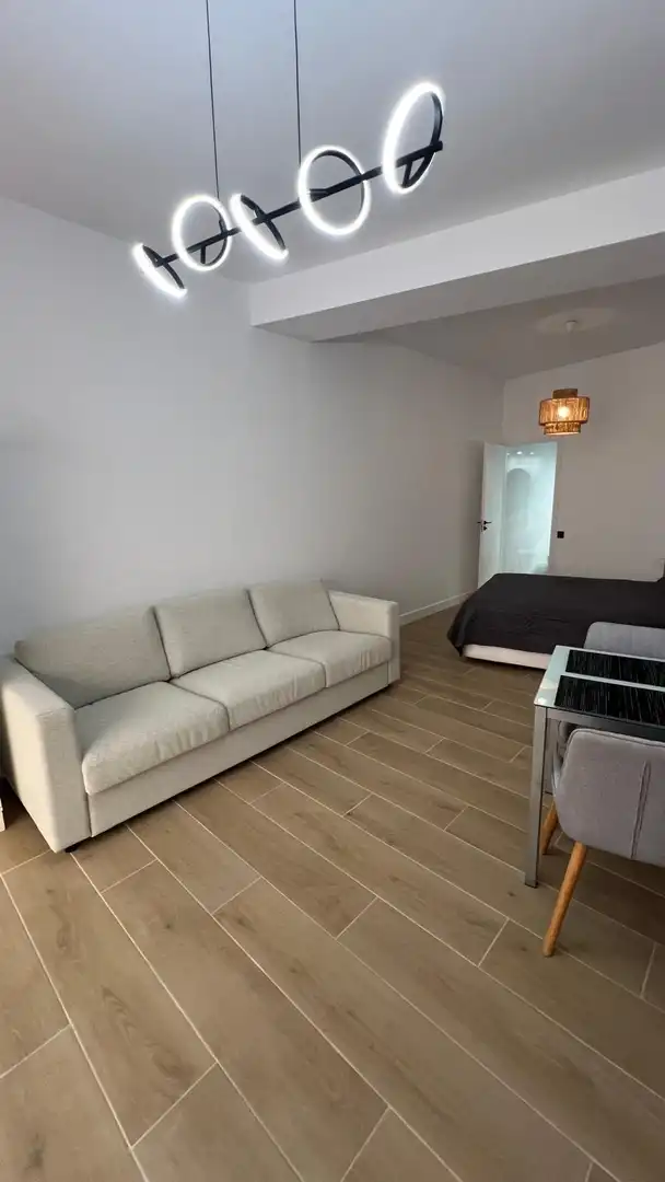 Sala d'estar de Estudi en venda en Torrevieja amb Aire condicionat i Moblat