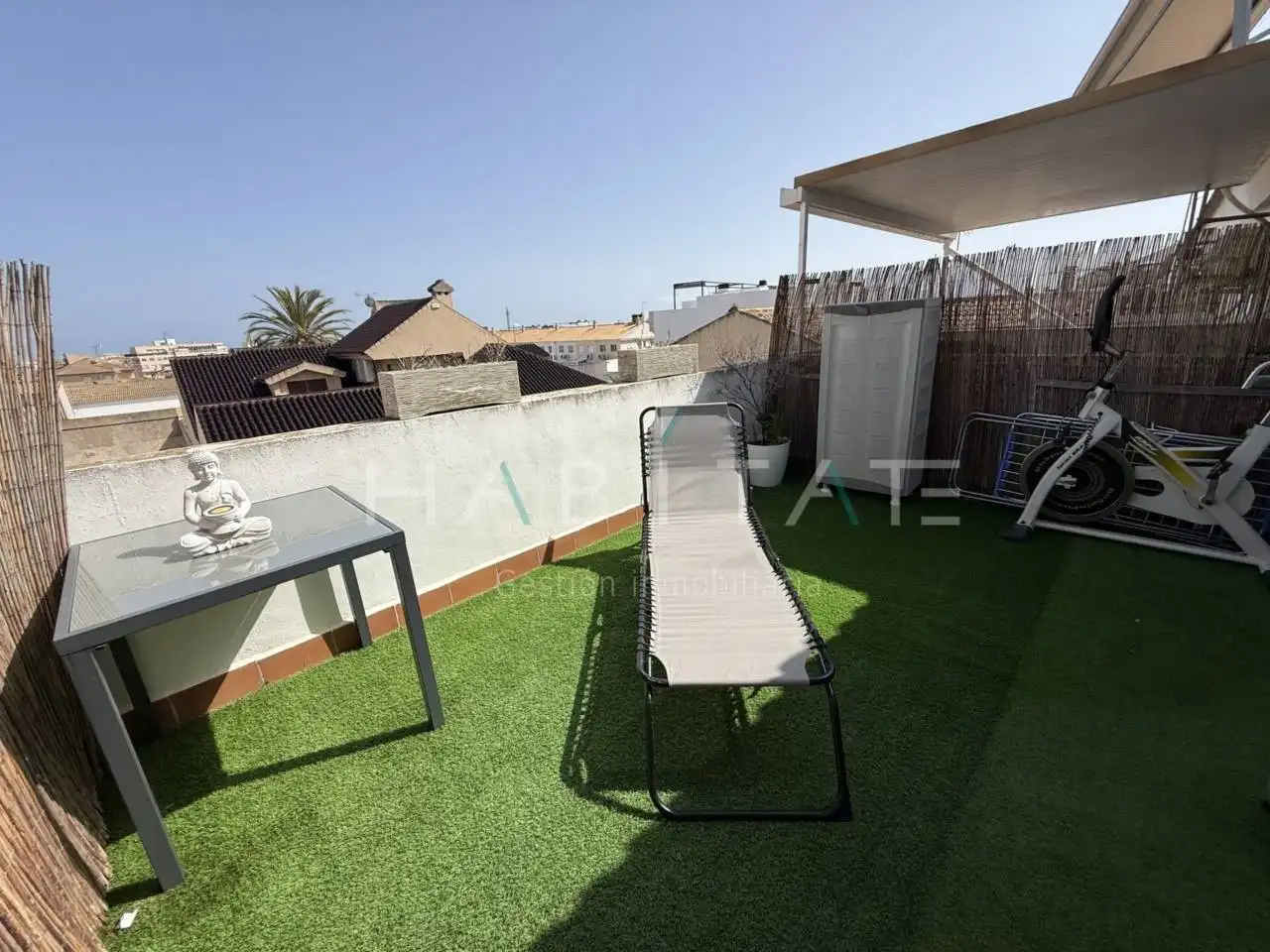 Terraza de Dúplex en venta en Pilar de la Horadada con Aire acondicionado, Terraza y Balcón