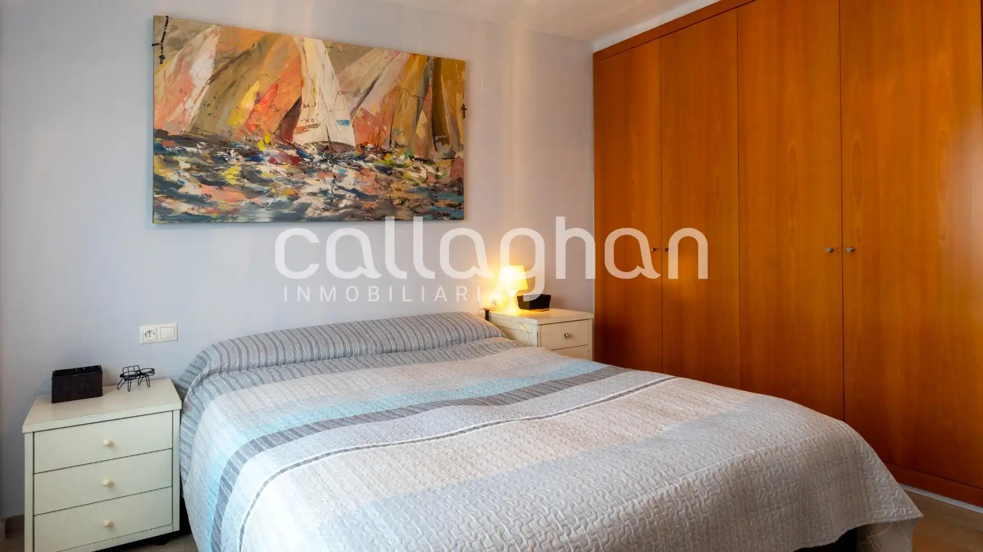 Habitación de Casa adosada en venta en El Real de Gandia con Aire acondicionado, Calefacción y Piscina