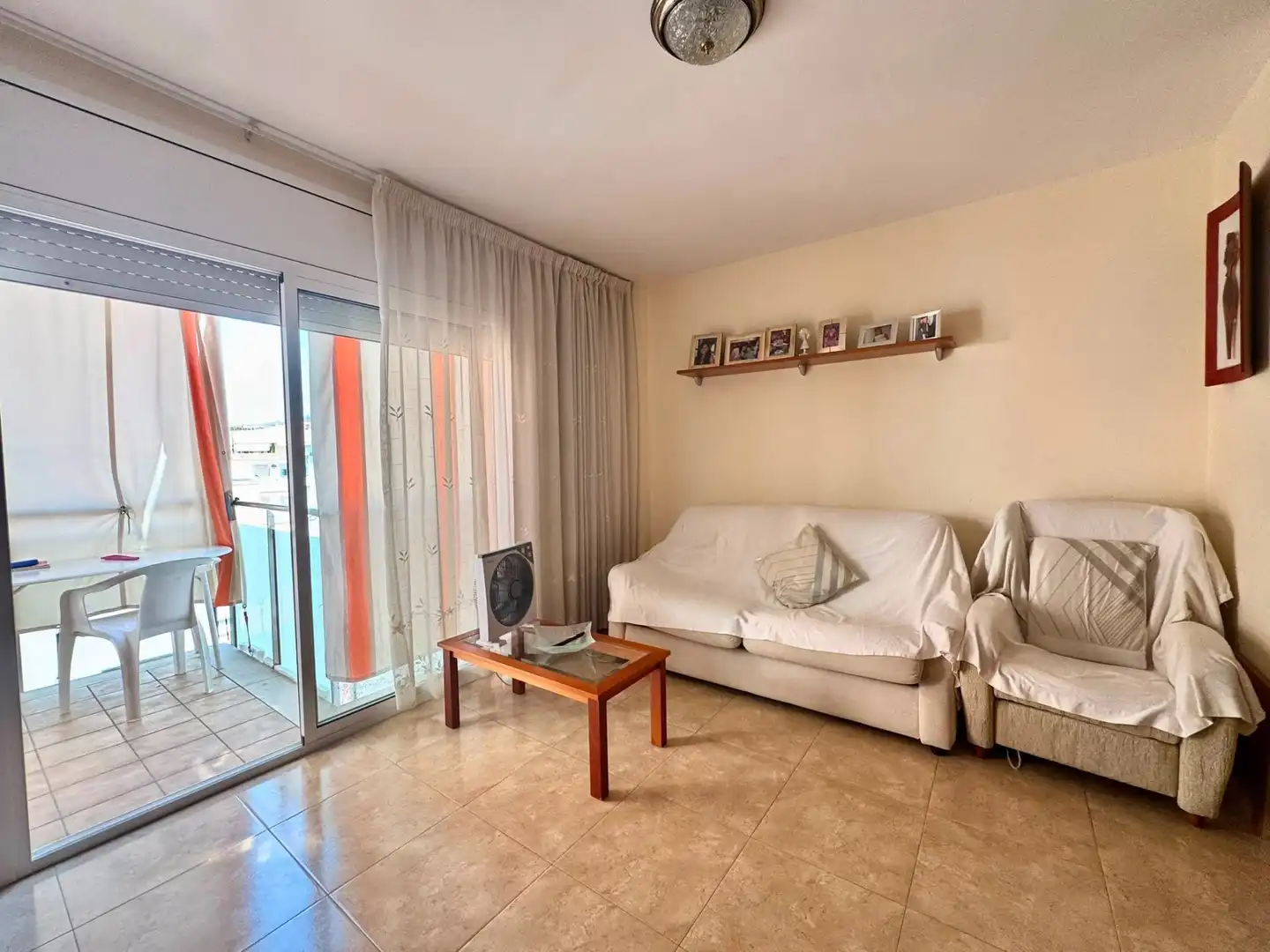 Sala de estar de Ático en venta en Cunit con Terraza