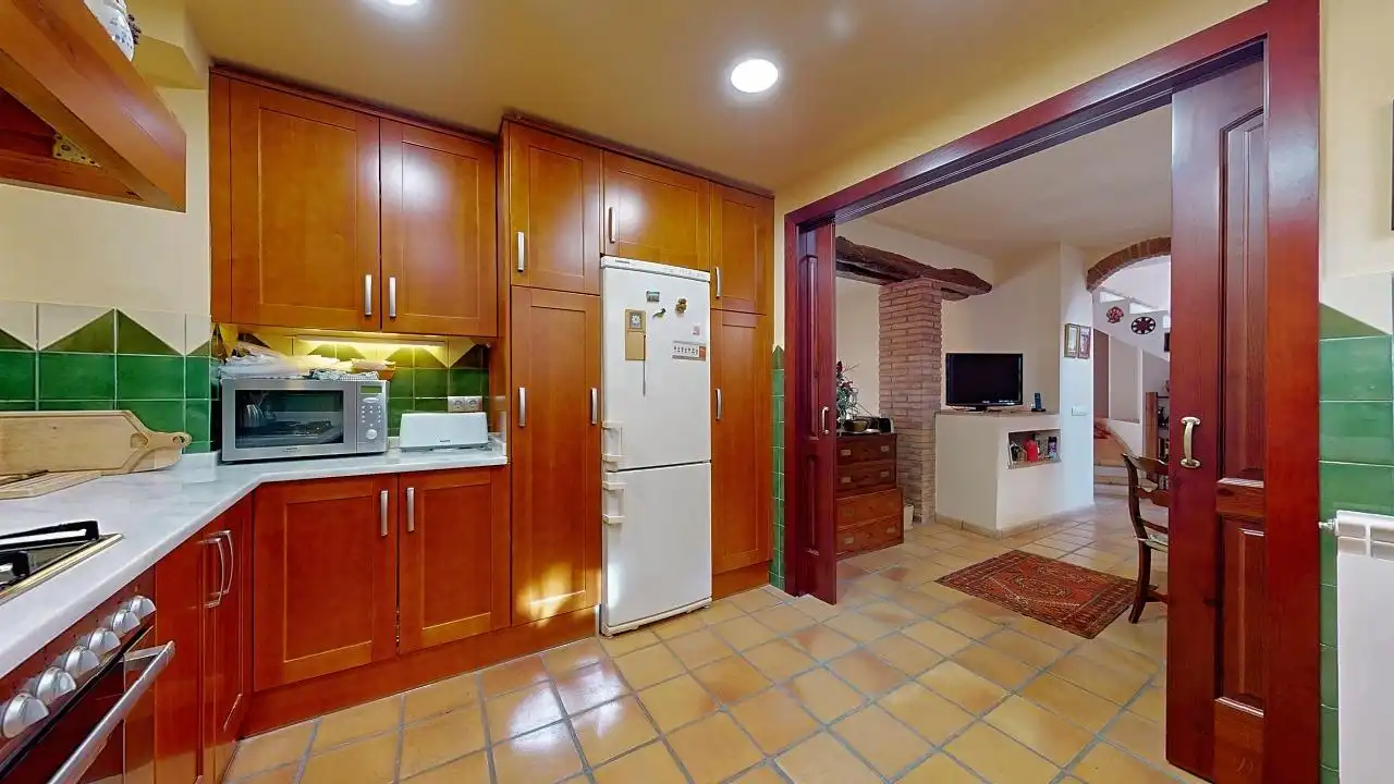 Cocina de Finca rústica en venta en Collbató con Aire acondicionado, Calefacción y Terraza
