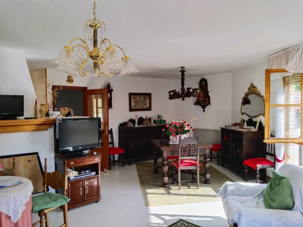 Sala de estar de Casa o chalet en venta en Puentedura con Calefacción y Amueblado