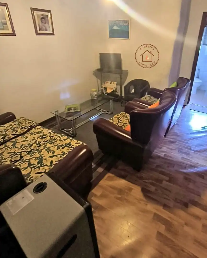 Sala d'estar de Casa o xalet en venda en Pantón amb Calefacció, Jardí privat i Terrassa