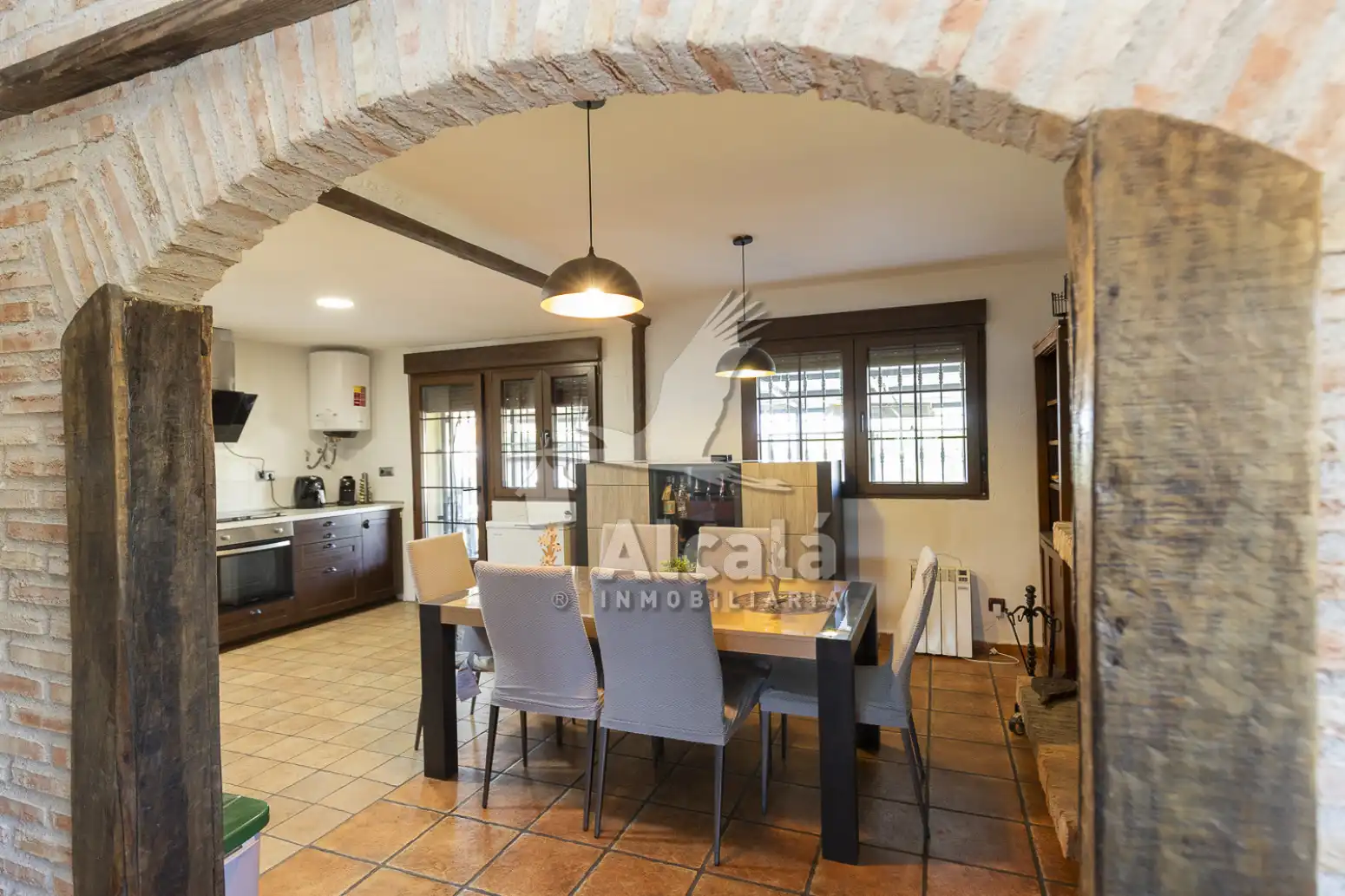 Kitchen of Houses for sale in Matarrubia  with Heating and Swimming Pool