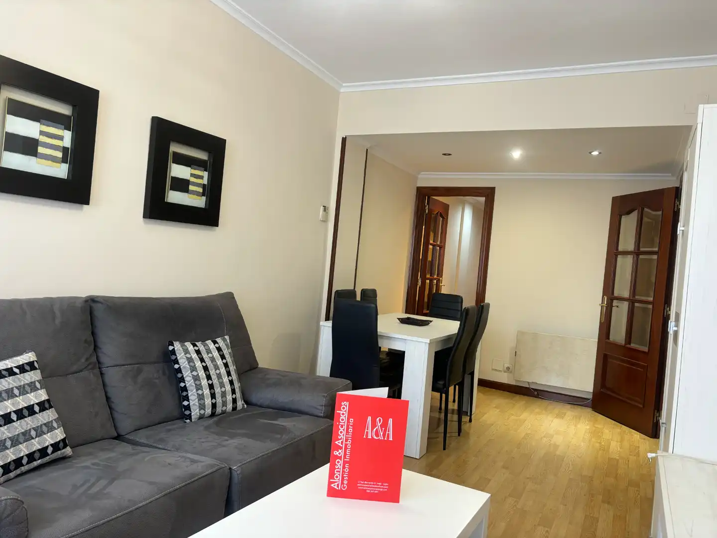 Sala de estar de Piso en venta en Gijón  con Calefacción