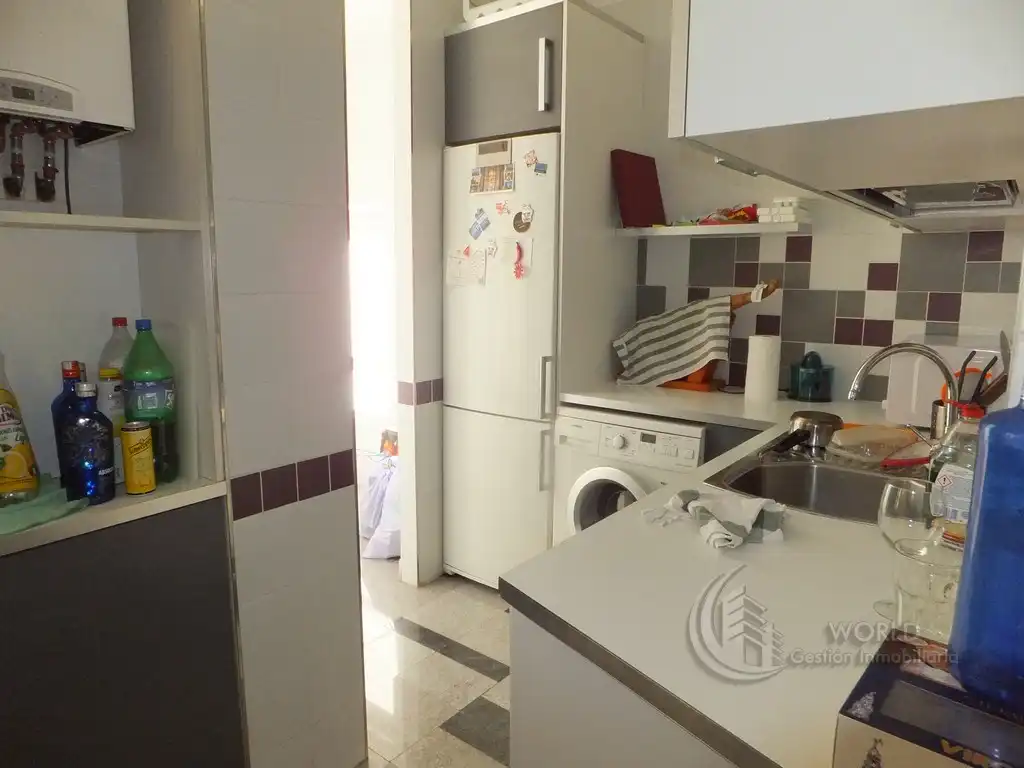 Küche von Wohnung zur Miete in Madrid mit Heizung, Möbliert und Ofen