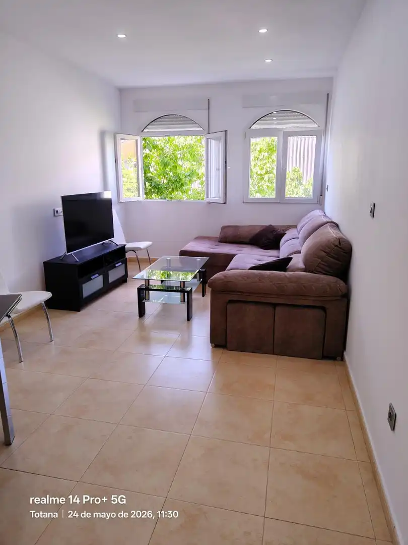 Sala de estar de Piso en venta en Totana con Aire acondicionado y Amueblado