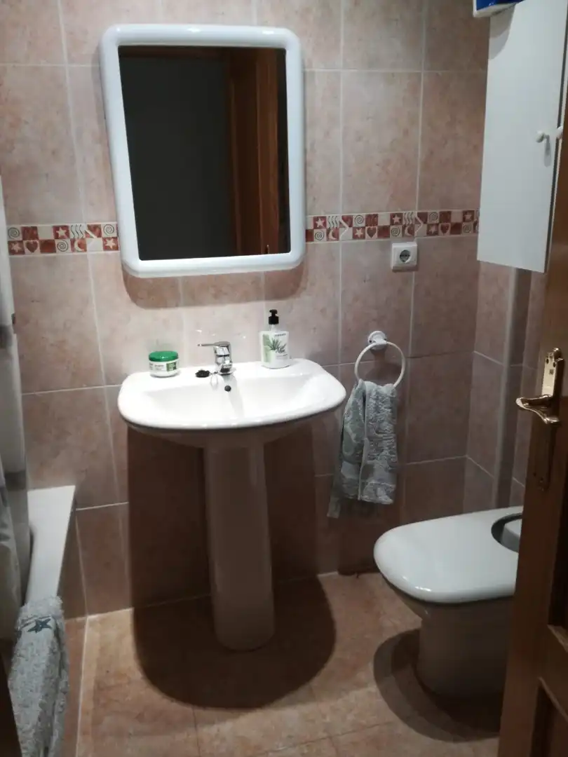 Bany de Apartament de lloguer en Alicante / Alacant amb Calefacció, Moblat i Forn