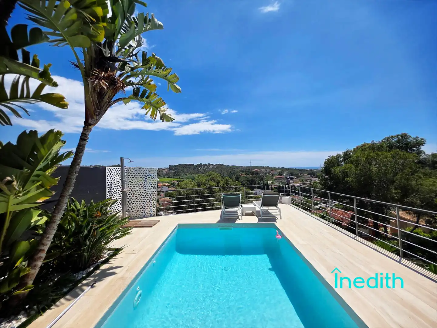 Piscina de Casa o chalet en venta en Cubelles con Aire acondicionado, Calefacción y Jardín privado