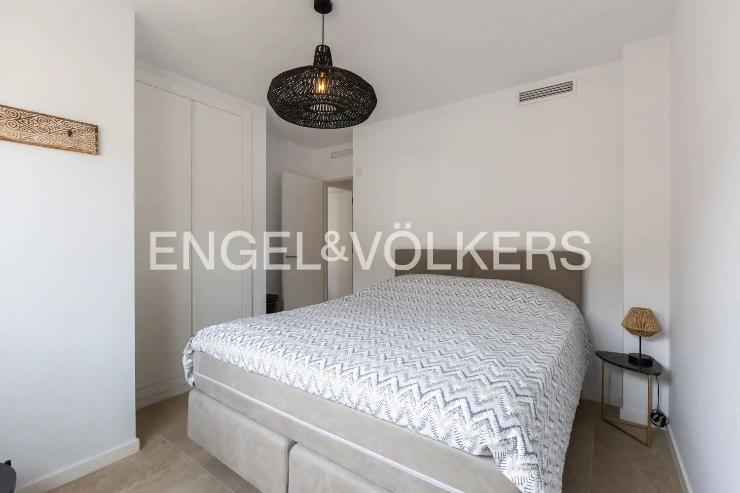Schlafzimmer von Wohnung zum Verkauf in Jávea / Xàbia mit Klimaanlage, Heizung und Schwimmbad