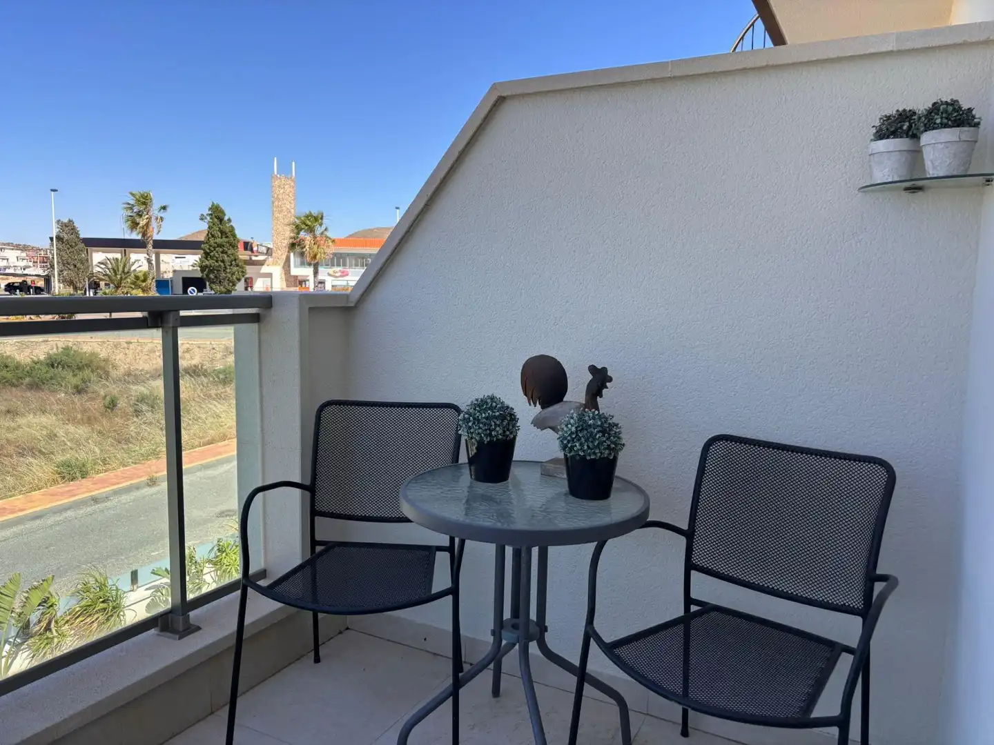 Terrassa de Casa adosada en venda en Mazarrón amb Aire condicionat, Parquet i Terrassa