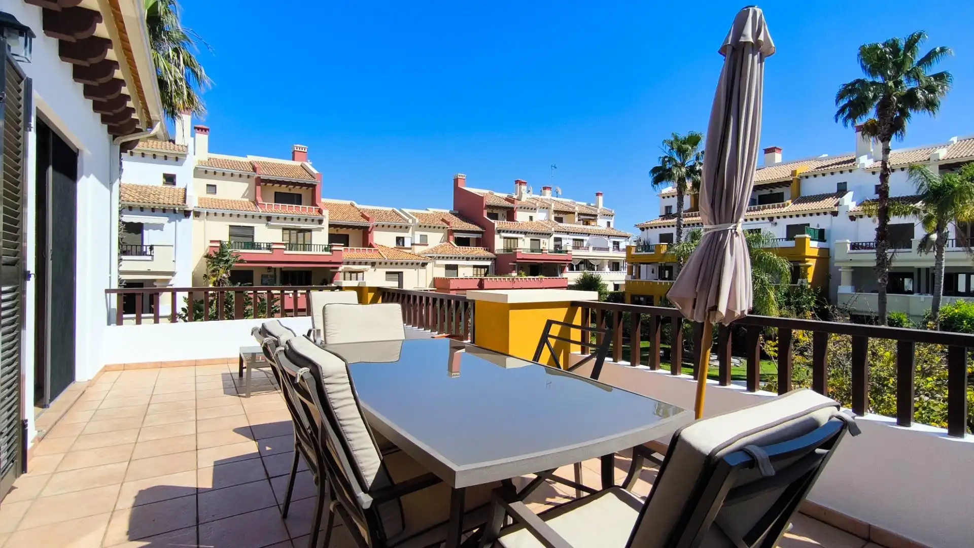 Terrace of Duplexes for sale in Ayamonte  with Air Conditioner, Heating and Private garden