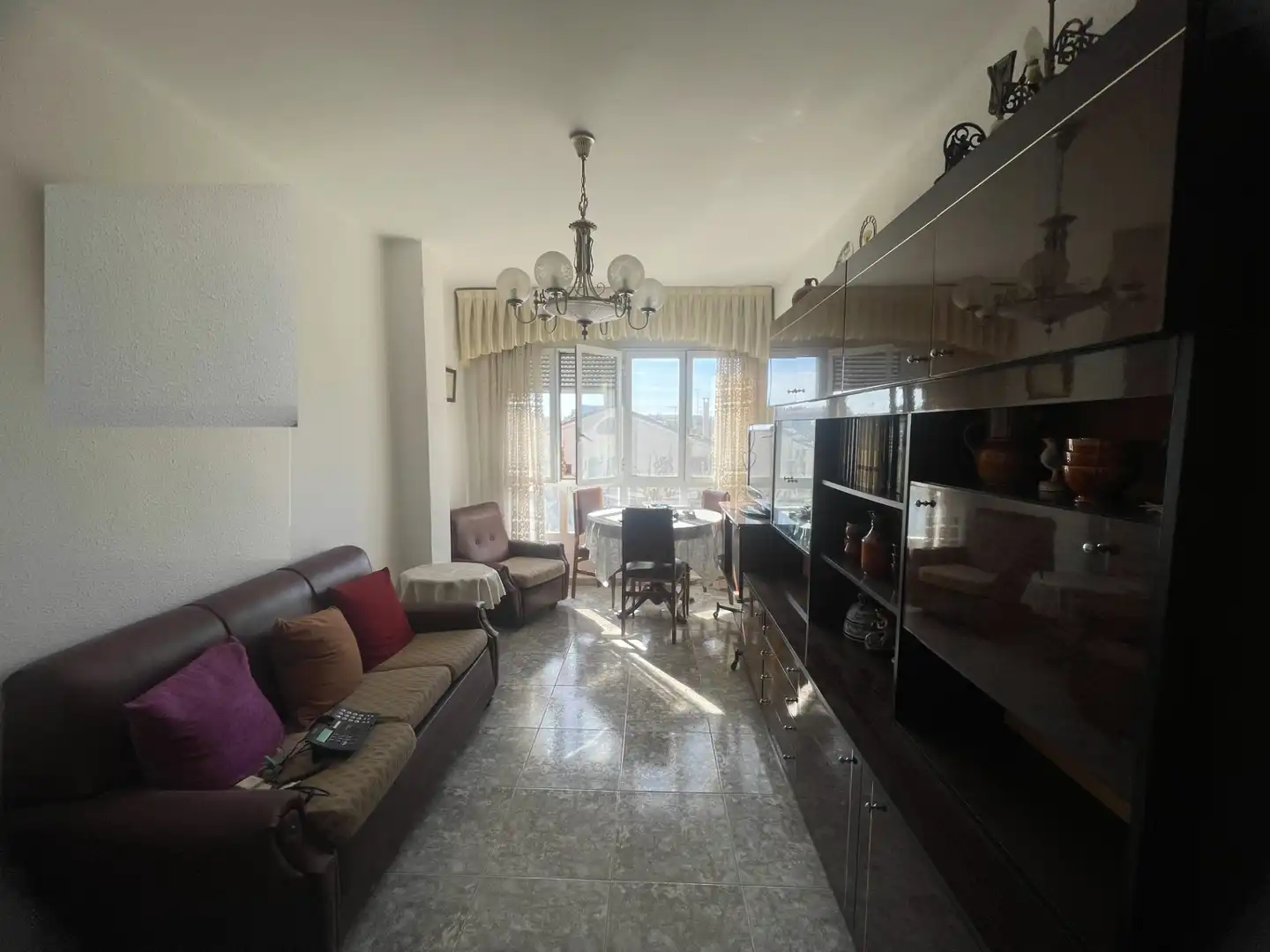Sala d'estar de Pis en venda en Balaguer amb Calefacció, Moblat i Forn