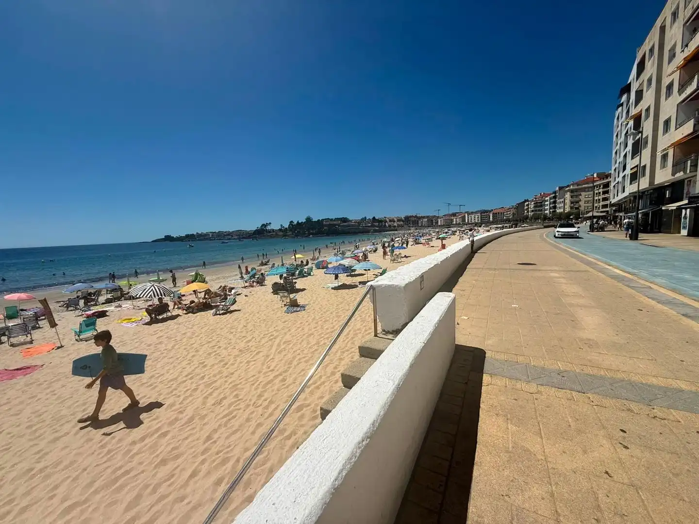 Vista exterior de Pis en venda en Sanxenxo amb Calefacció i Moblat
