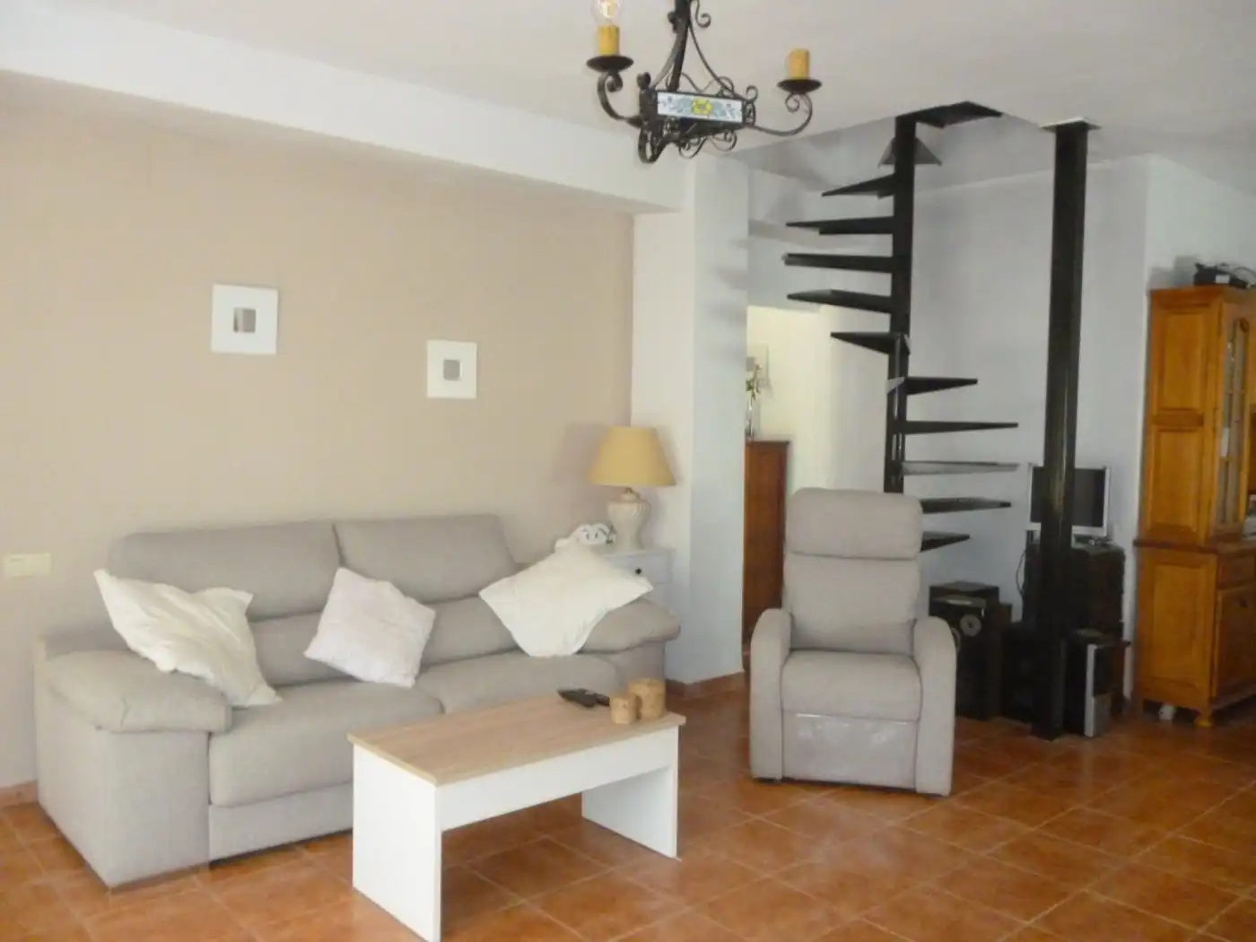 Living room of Houses for sale in Ontinyent  with Storage room