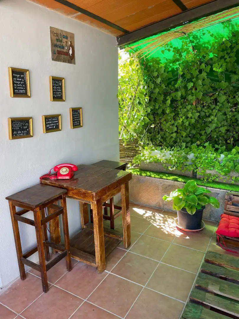 Terrassa de Casa o xalet en venda en Santa Cruz del Retamar amb Calefacció, Jardí privat i Terrassa