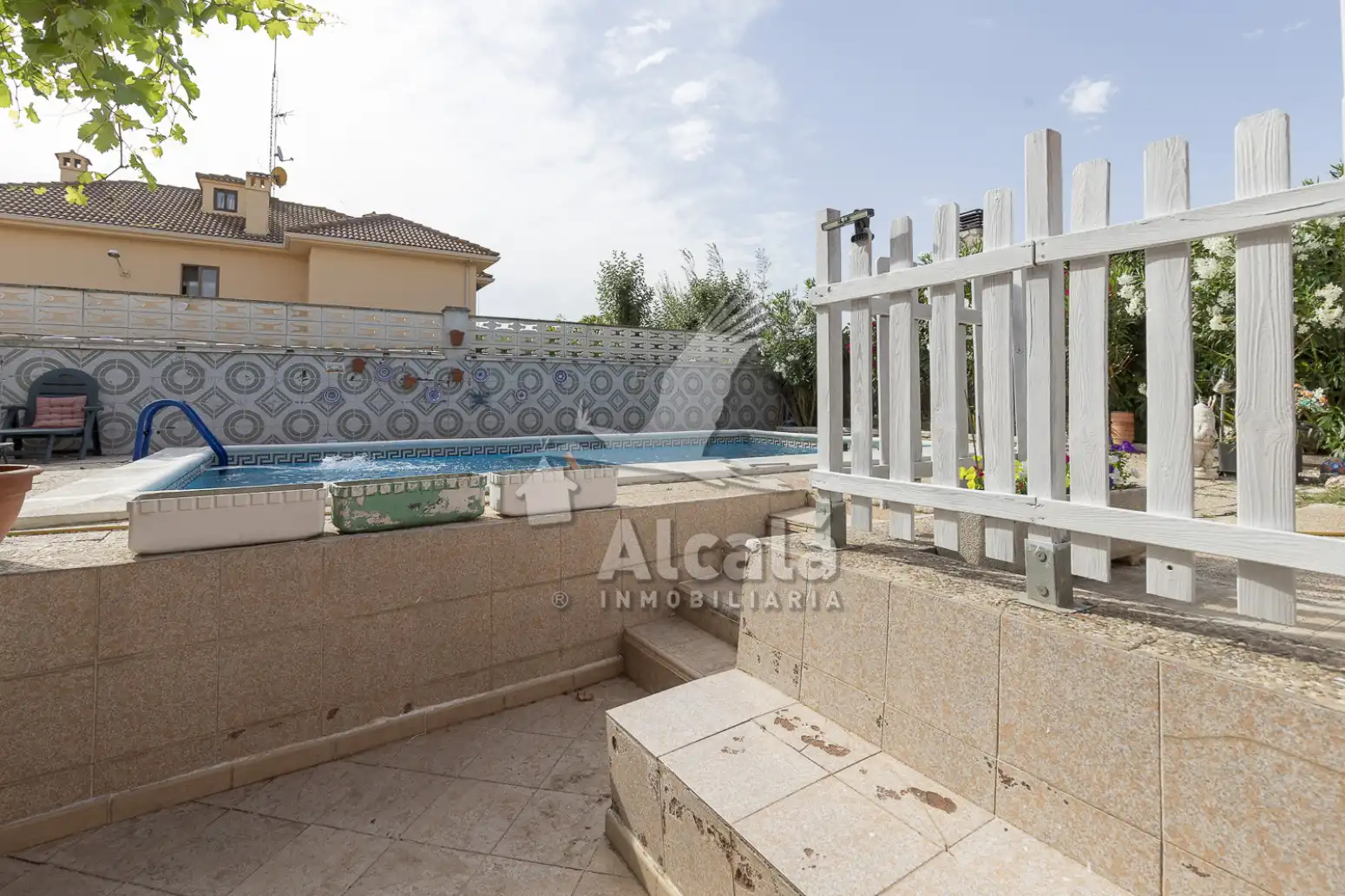 Swimming pool of Houses for sale in Camarma de Esteruelas  with Air Conditioner, Heating and Private garden