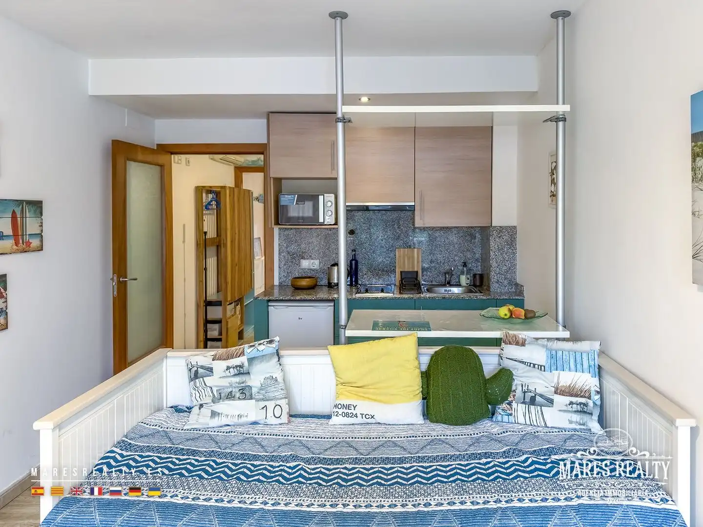 Kitchen of Flat for sale in Lloret de Mar  with Air Conditioner and Heating
