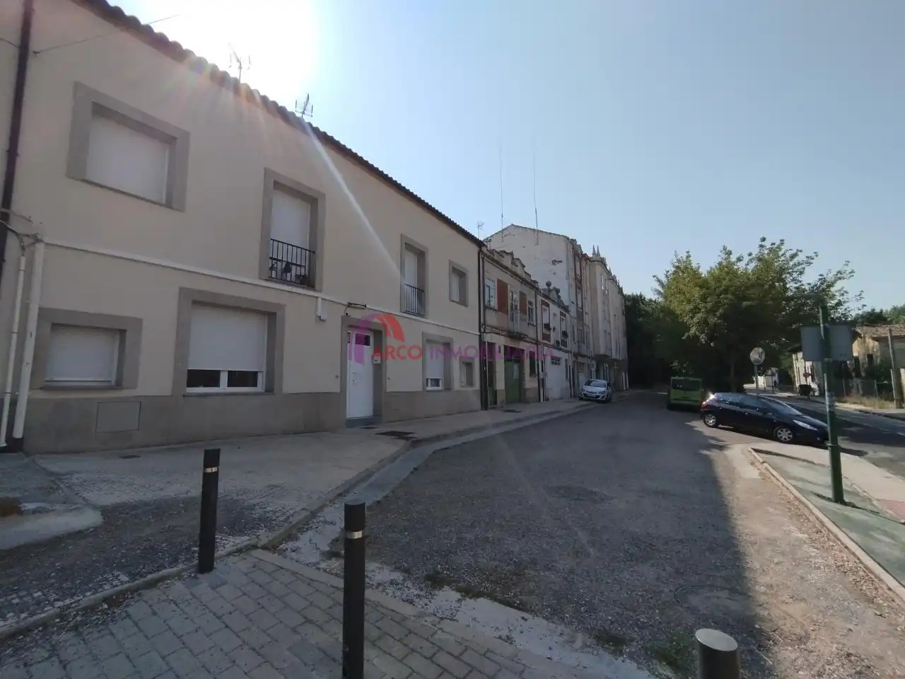 Vista exterior de Pis en venda en Burgos amb Calefacció i Moblat