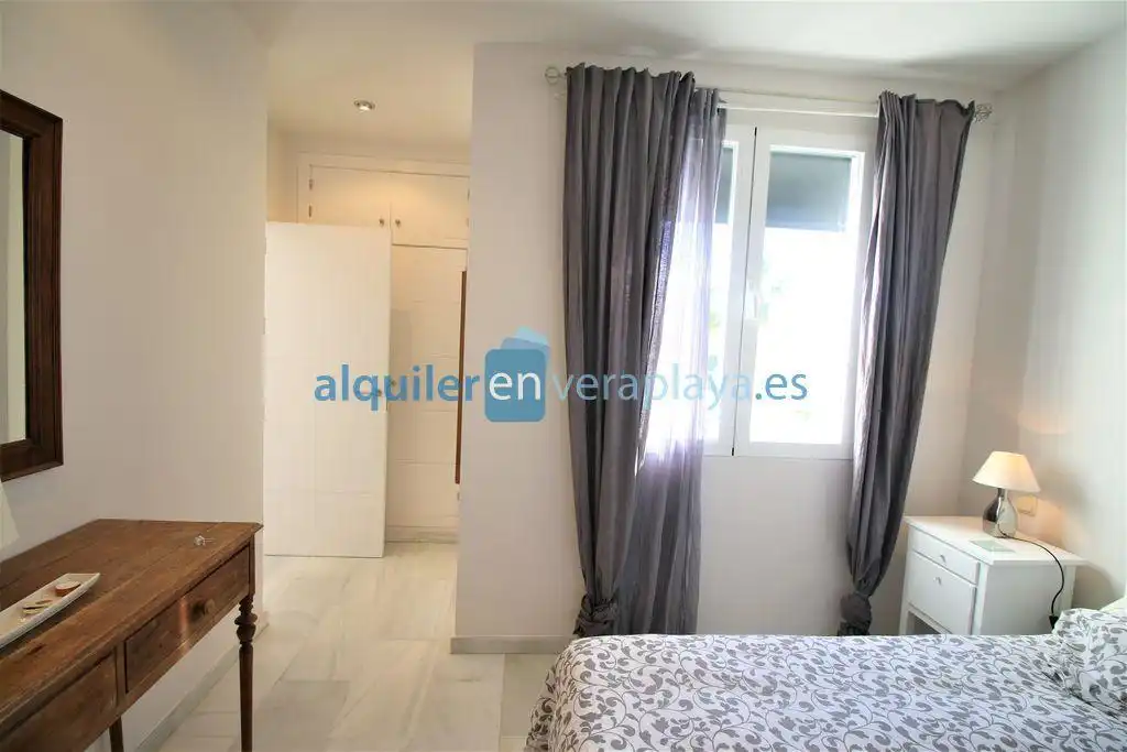 Dormitori de Casa o xalet de lloguer en Vera amb Aire condicionat i Terrassa