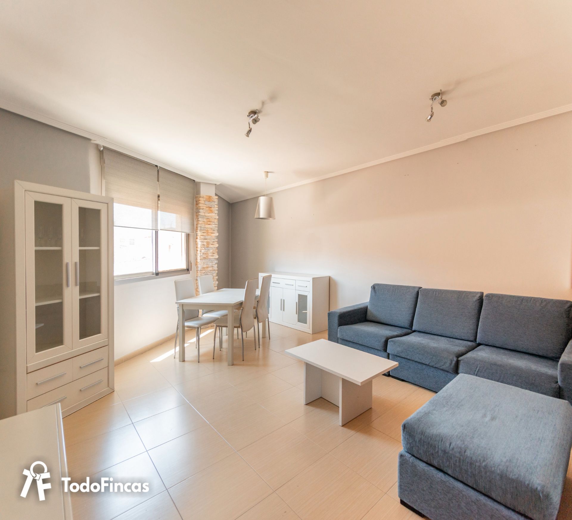 Living room of Flat for sale in  Murcia Capital  with Air Conditioner, Furnished and Oven