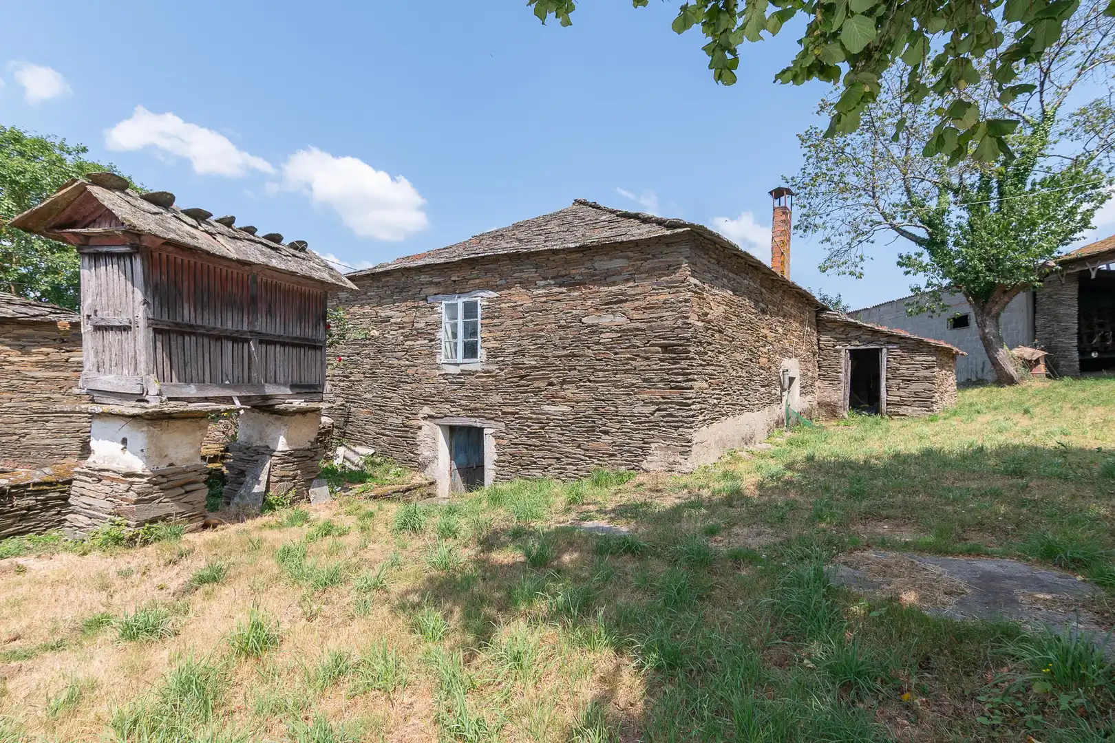 Vista exterior de Finca rústica en venta en Lugo con Amueblado