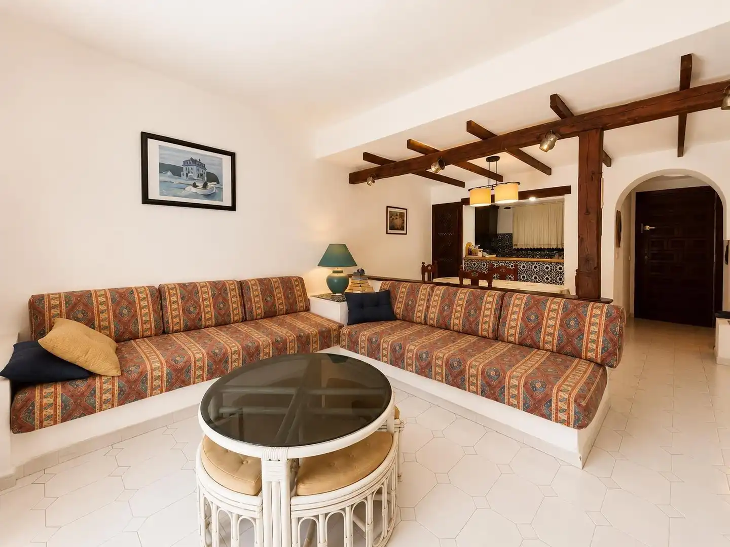 Sala de estar de Apartamento en venta en Madrid