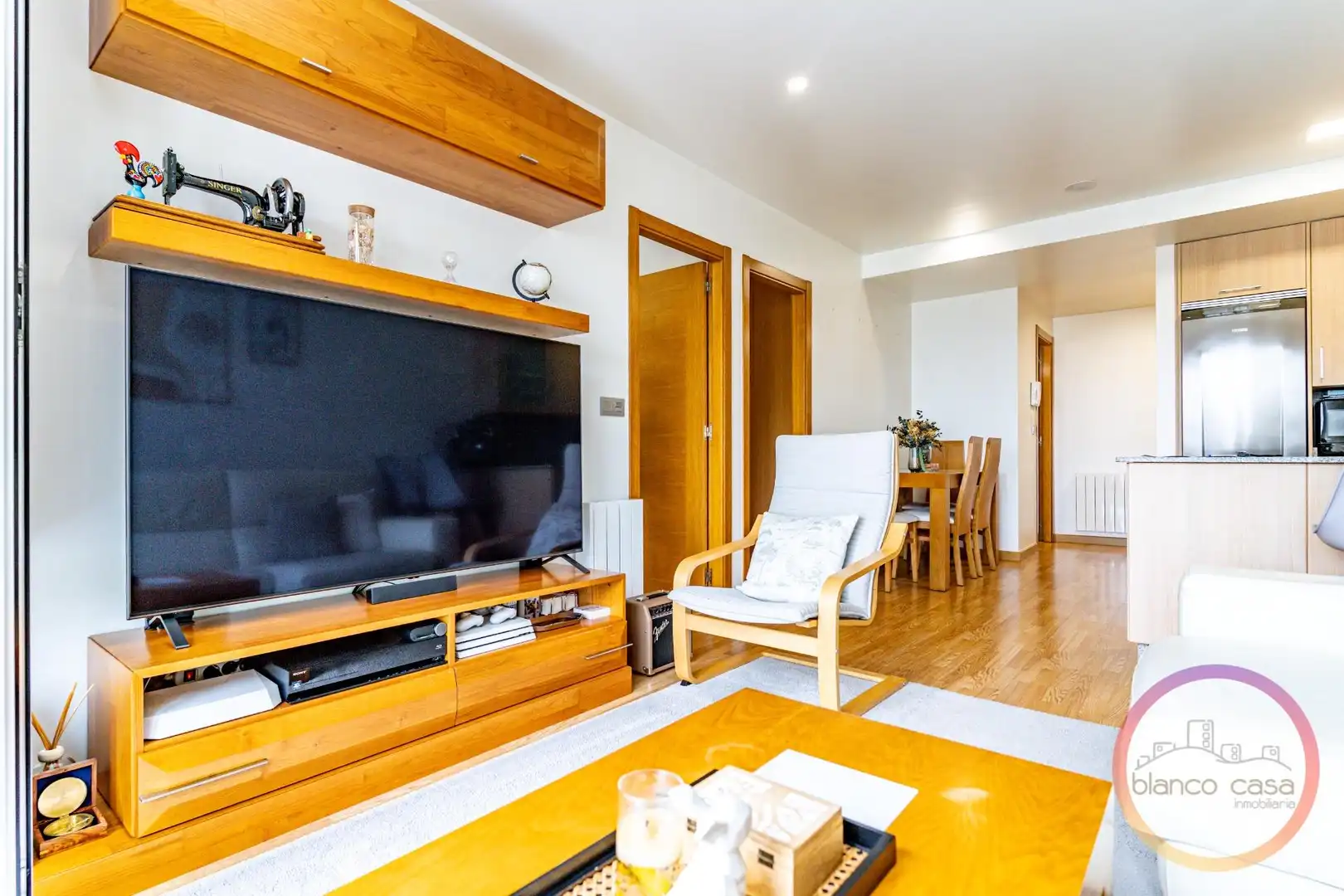 Sala de estar de Piso de alquiler en Malpica de Bergantiños con Calefacción, Terraza y Trastero