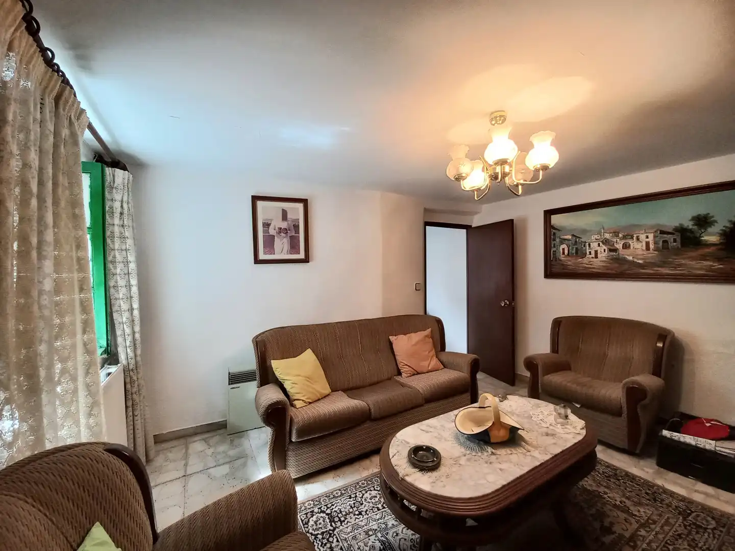 Living room of Detached homes for sale in Madrigalejo del Monte  with Heating and Storage room