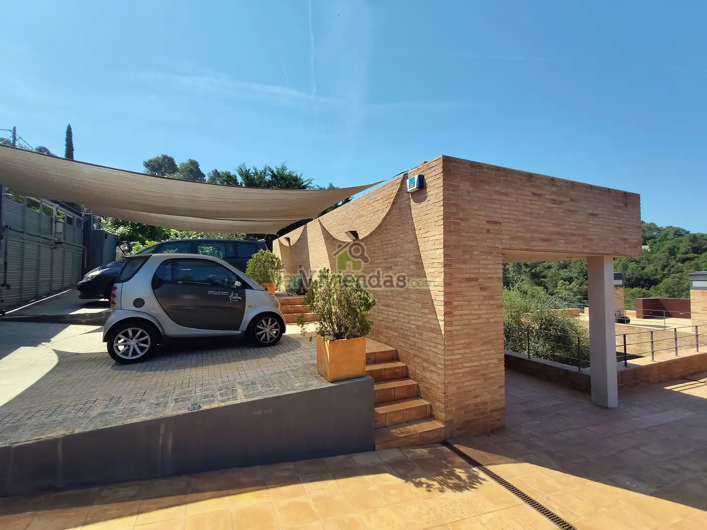 Terrassa de Casa o xalet en venda en Sant Cugat del Vallès amb Aire condicionat, Calefacció i Jardí privat