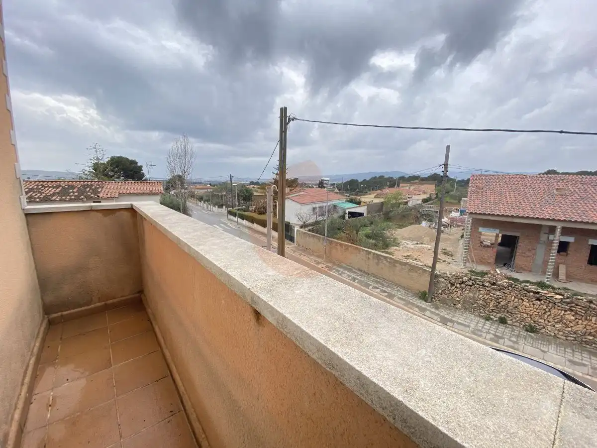 Vista exterior de Casa o chalet en venta en Santa Oliva con Aire acondicionado, Calefacción y Jardín privado