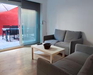 Sala d'estar de Pis de lloguer en  Valencia Capital amb Aire condicionat, Parquet i Terrassa