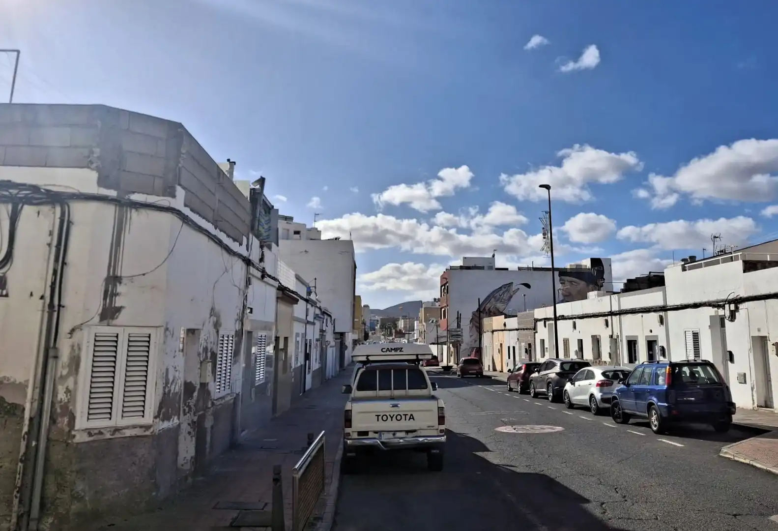 Vista exterior de Casa adosada en venta en Puerto del Rosario con Trastero
