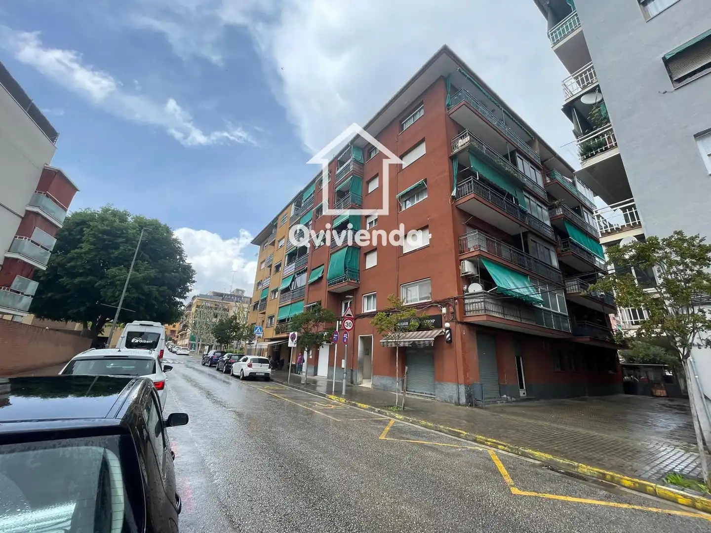 Vista exterior de Piso en venta en Canovelles