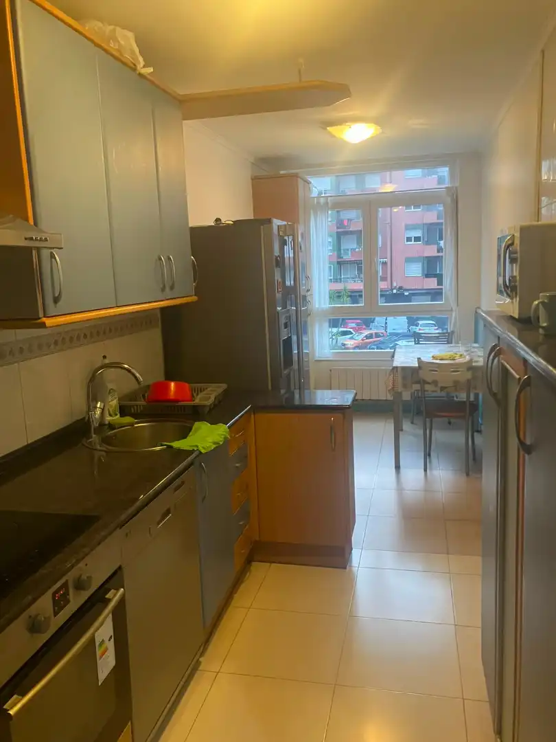 Kitchen of Flat for rent in Leioa  with Heating, Furnished and Oven