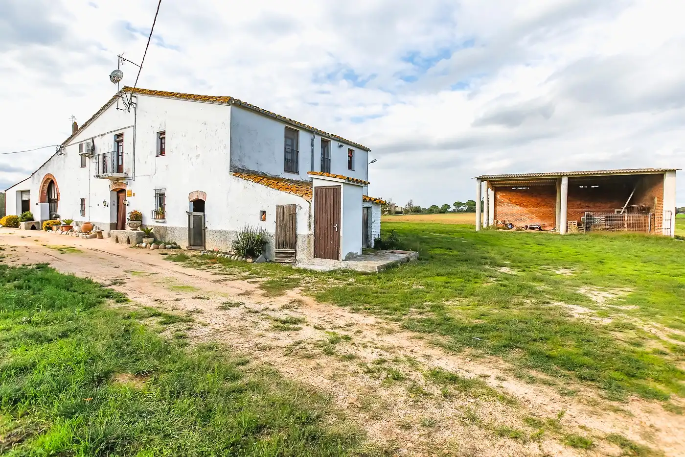 Vista exterior de Finca rústica en venta en Sils