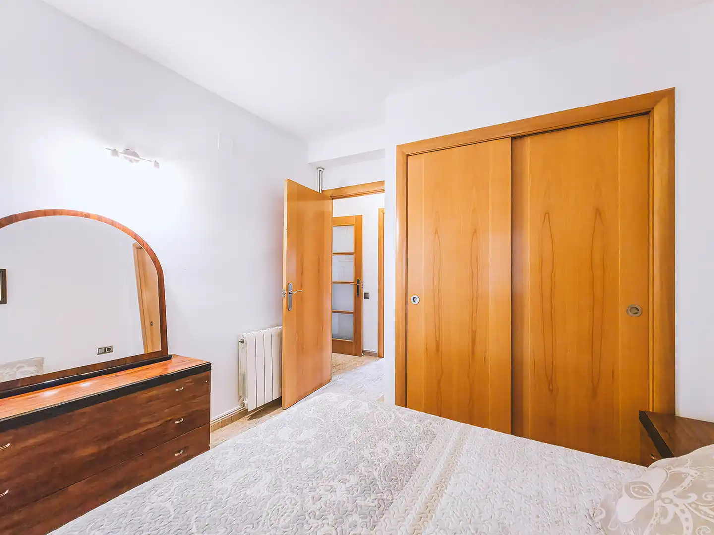 Bedroom of Flat for rent in Sant Pol de Mar  with Heating, Furnished and Oven