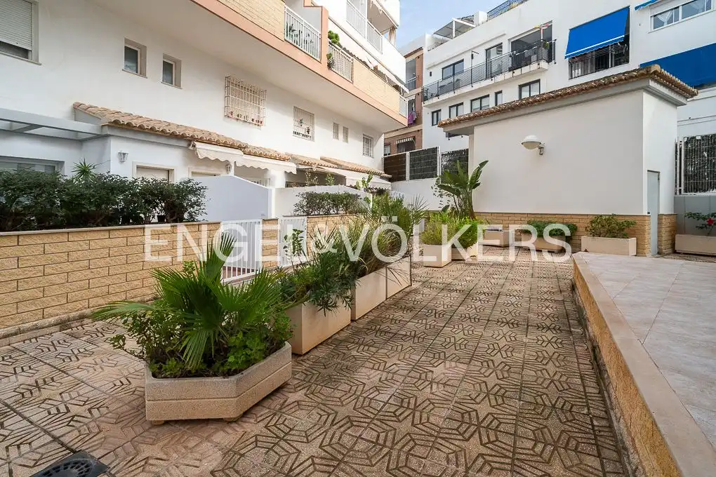 Terrassa de Dúplex de lloguer en Jávea / Xàbia amb Aire condicionat, Calefacció i Jardí privat