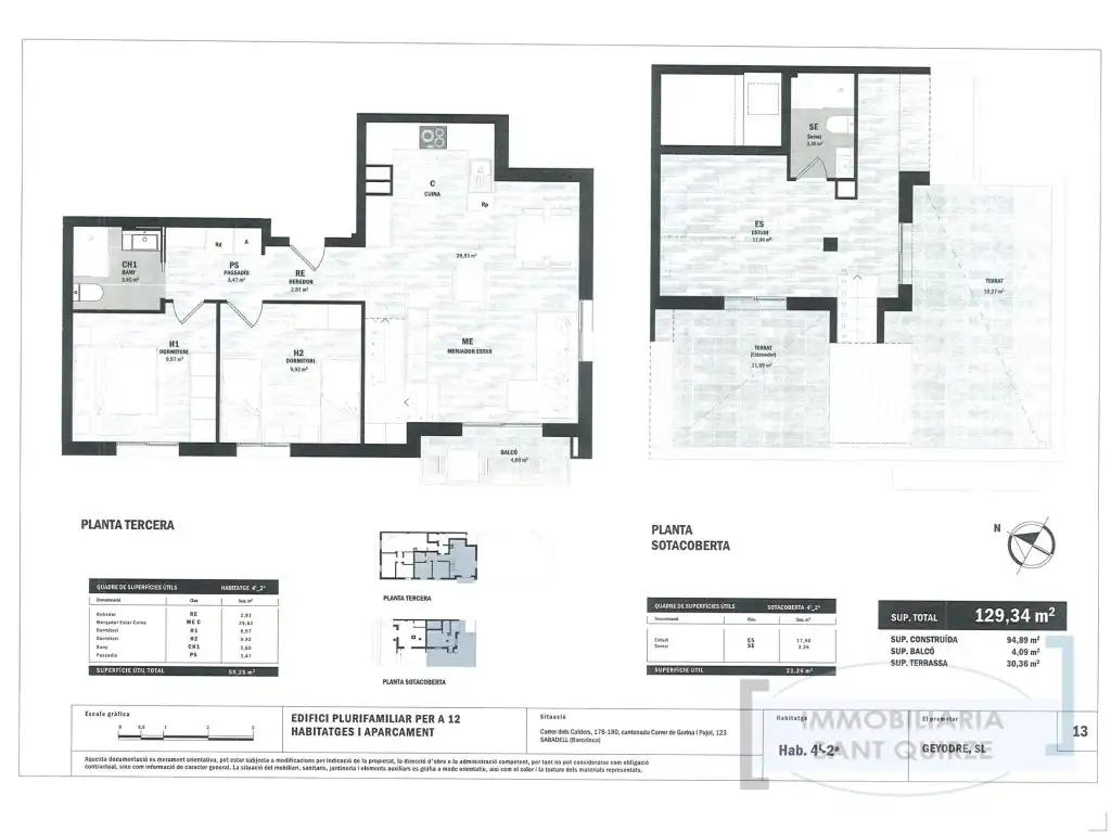 Appartement avec ascenseur à vendre à Calle Calders Dels 178