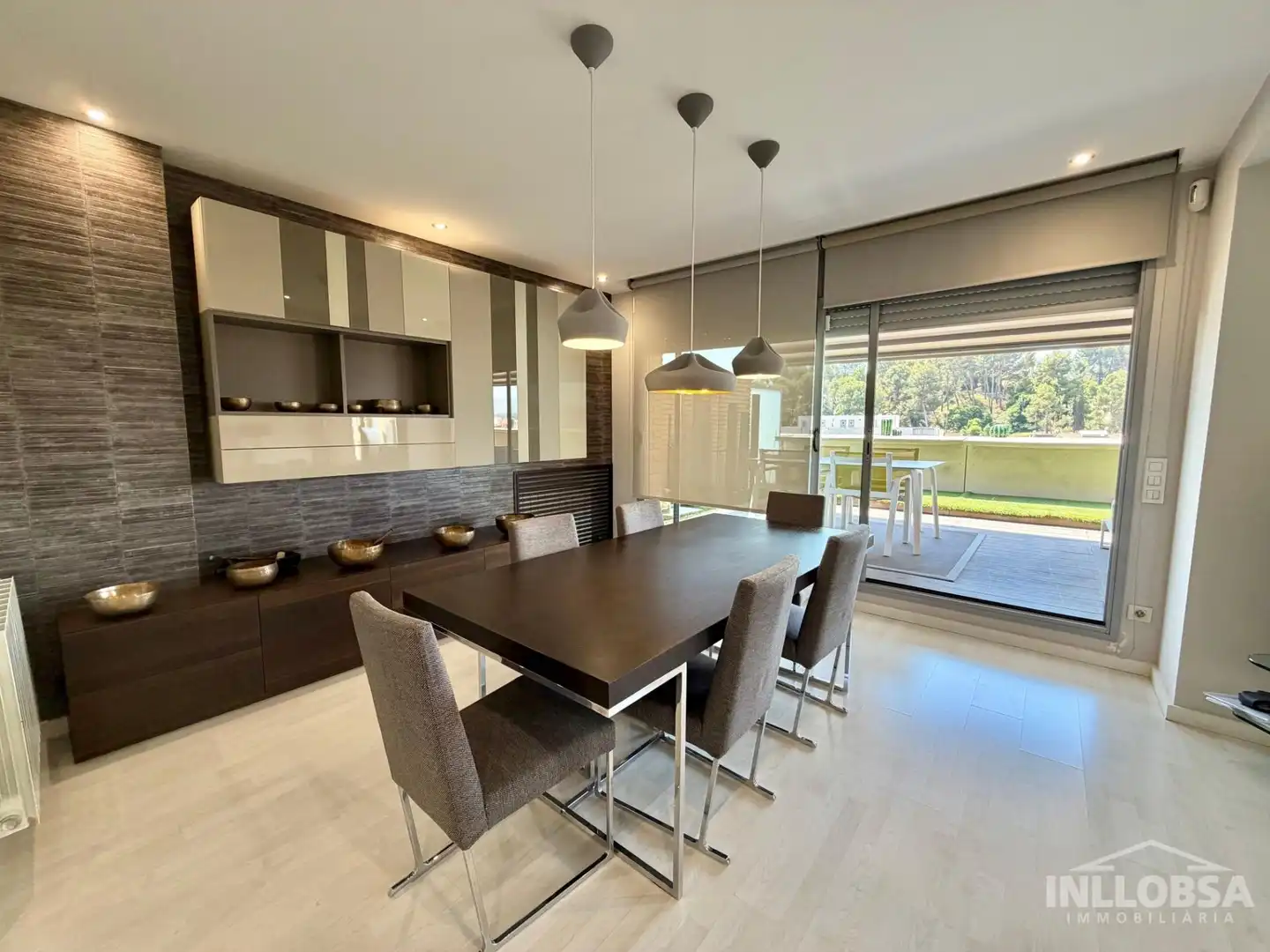 Esszimmer von Maisonette zum Verkauf in Manresa mit Klimaanlage, Heizung und Terrasse