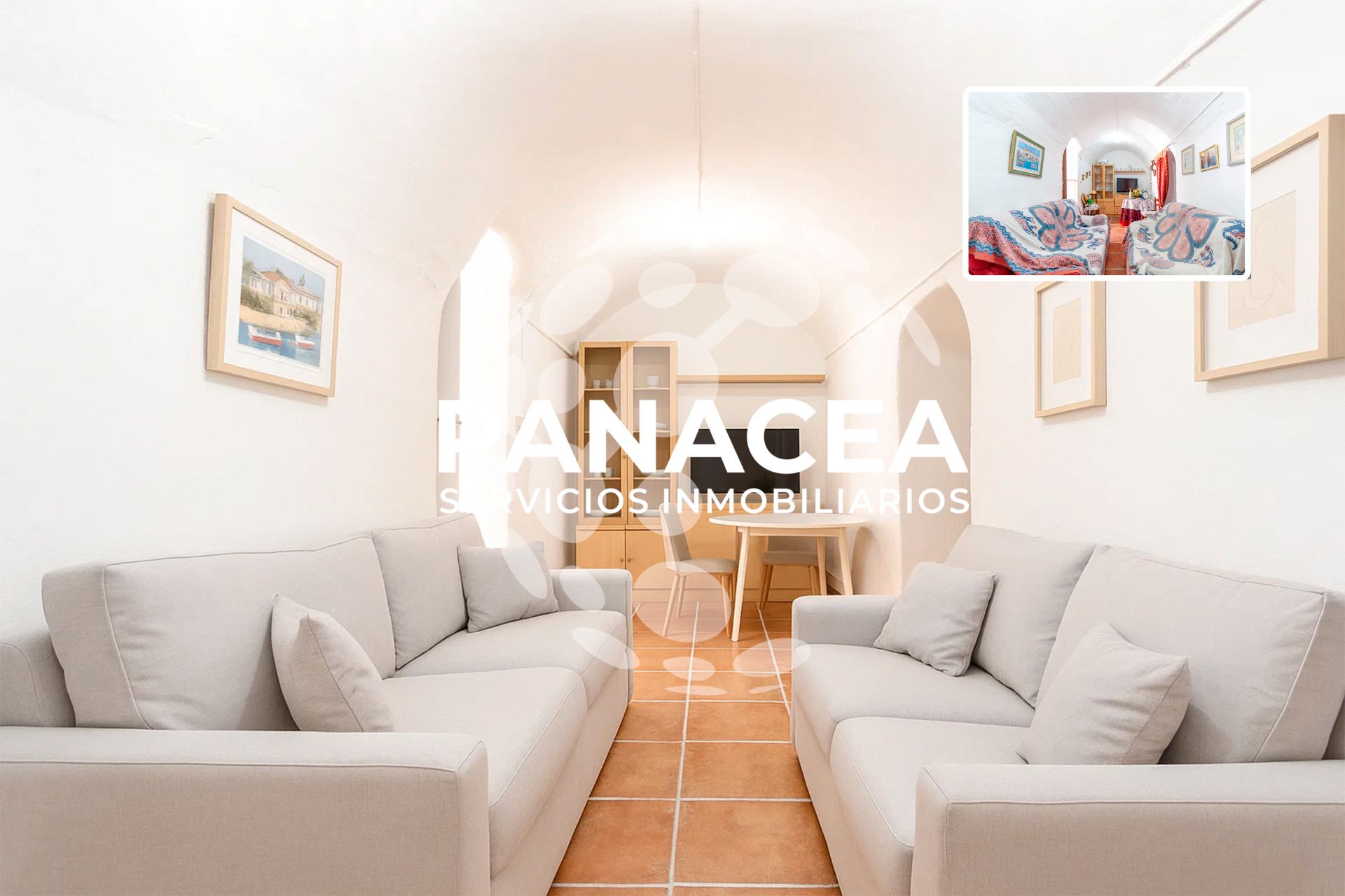 Sala d'estar de Casa o xalet en venda en Gádor amb Moblat i Internet