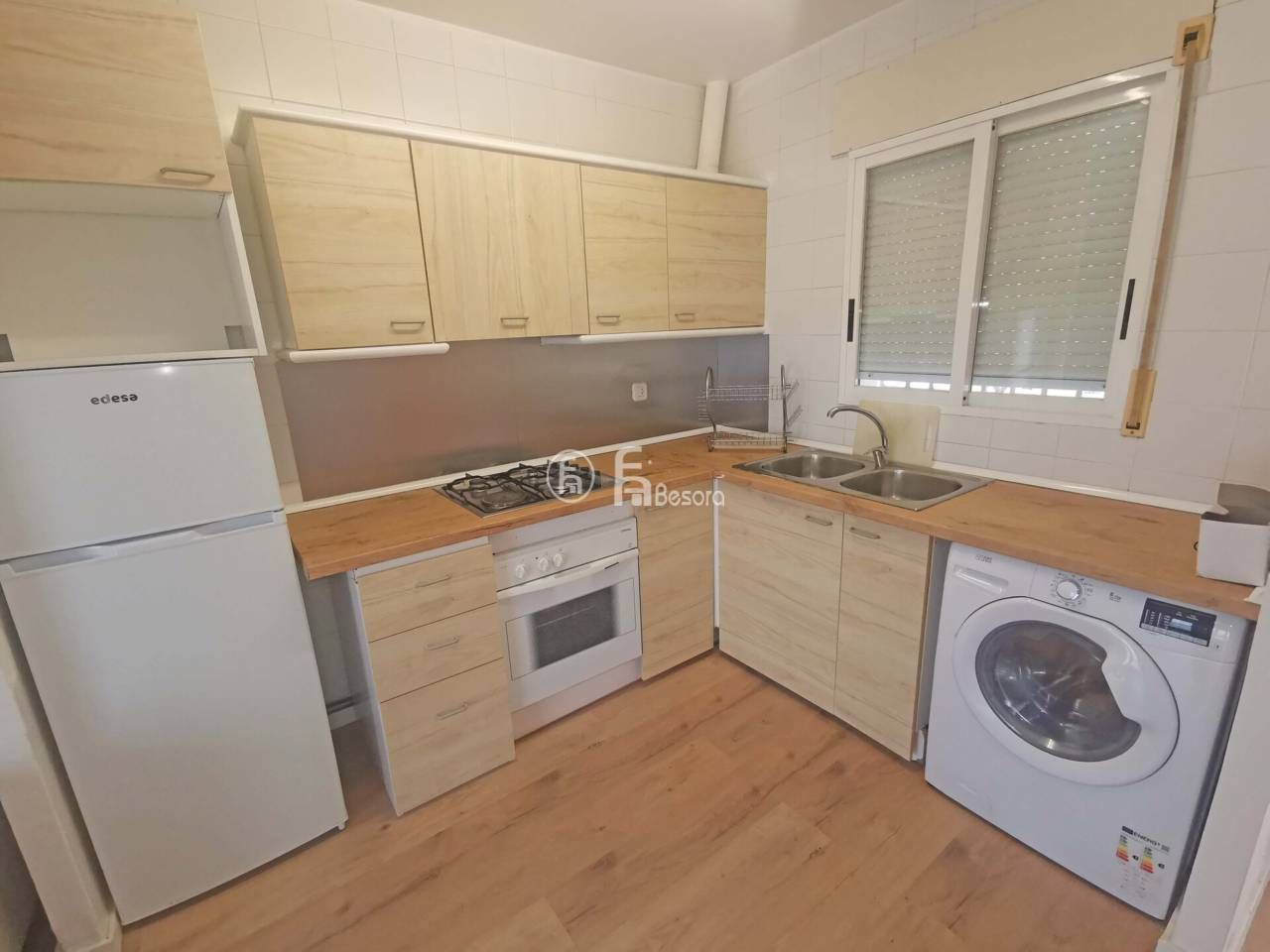 Kitchen of Apartment for sale in  Lleida Capital  with Air Conditioner, Heating and Terrace