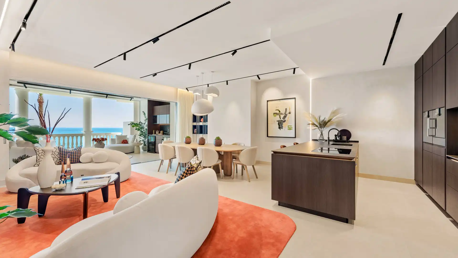 Sala de estar de Piso en venta en Estepona con Aire acondicionado, Terraza y Trastero