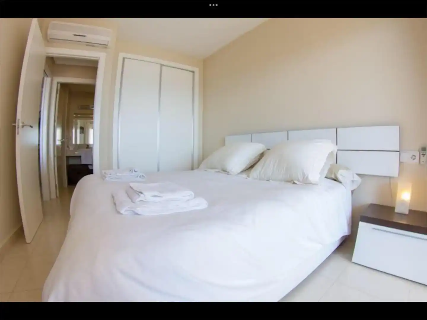 Schlafzimmer von Wohnungen zur Miete in Calpe / Calp mit Klimaanlage